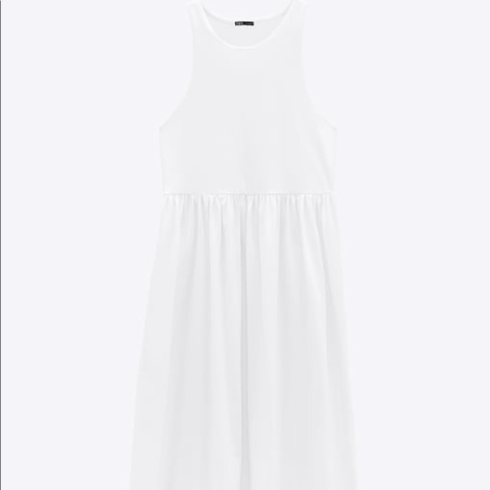 Zara halter midi dress